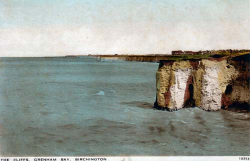 Cliffs from the west